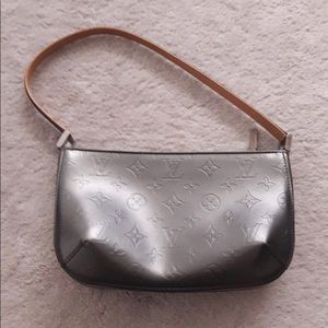 Louis Vuitton monogram pochette embossed